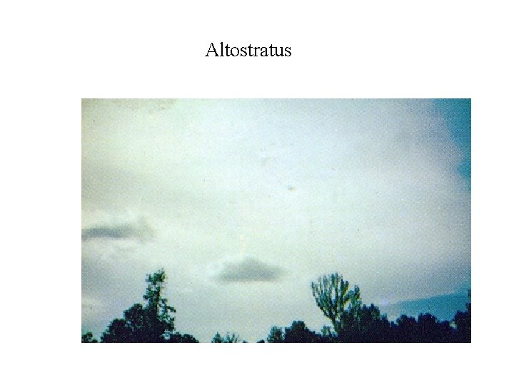 Altostratus 