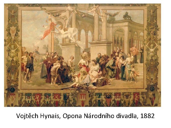 Vojtěch Hynais, Opona Národního divadla, 1882 