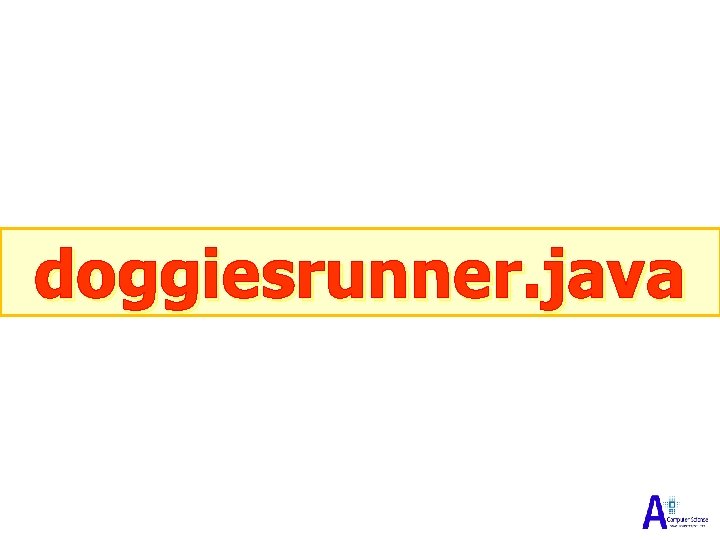 doggiesrunner. java 