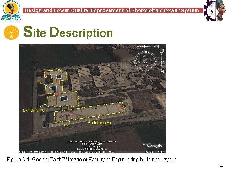 Design and Power Quality Improvement of Photovoltaic Power System Site Description Figure 3. 1: