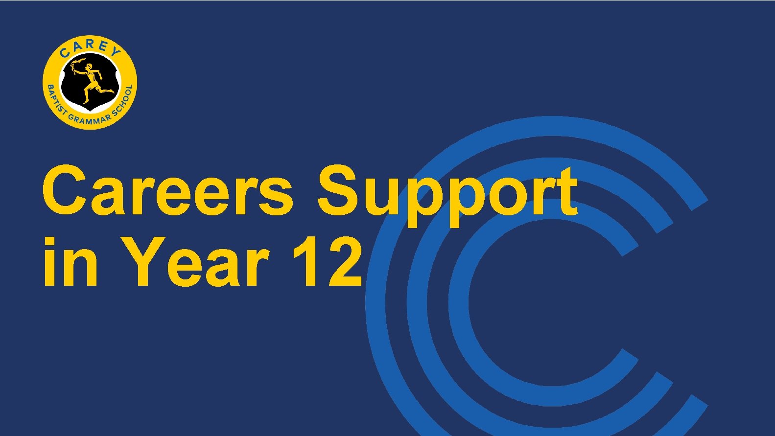 Careers Support in Year 12 