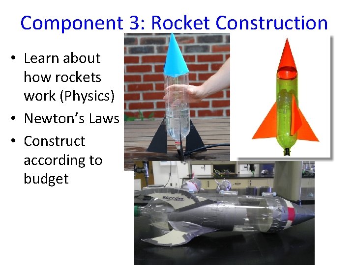 Fall Culmination Project What do the components look