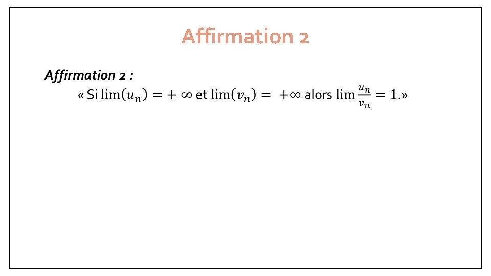 Affirmation 2 