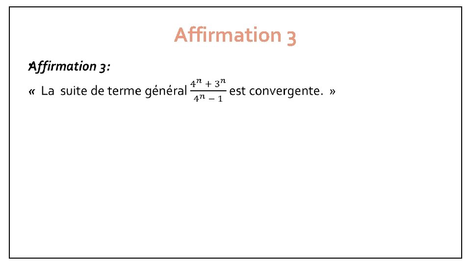 Affirmation 3 • 