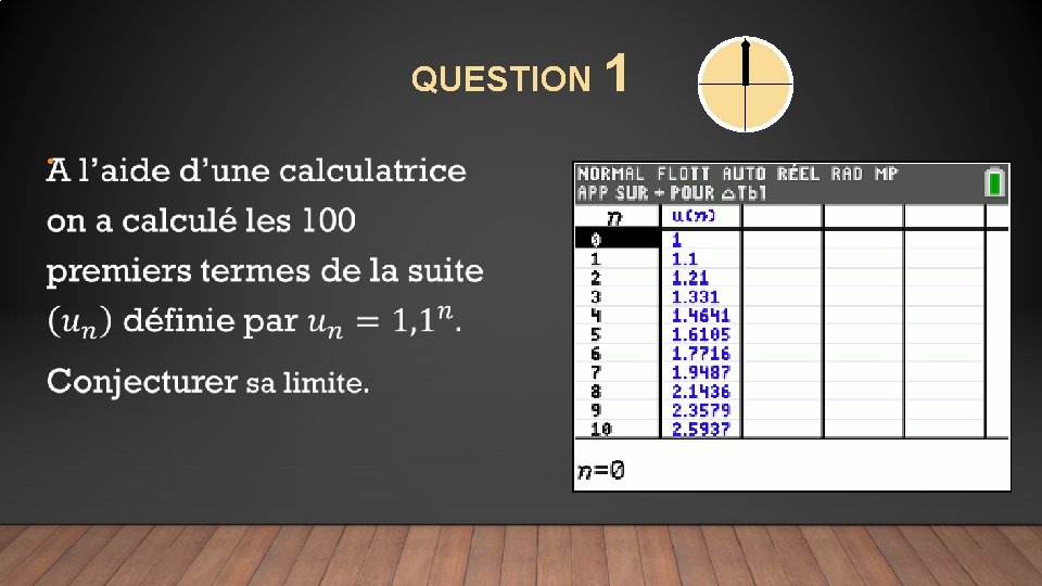 QUESTION 1 • 
