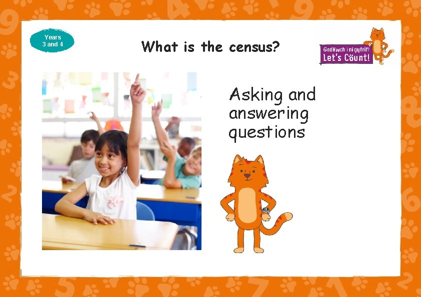 Years 3 and 4 What is the census? Asking and Who has heard answering