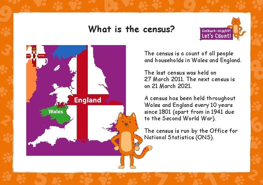 What is the census? The census is a count of all people and households