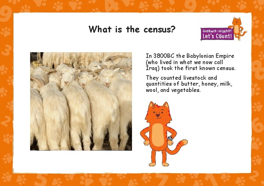 What is the census? In 3800 BC the Babylonian Empire (who lived in what