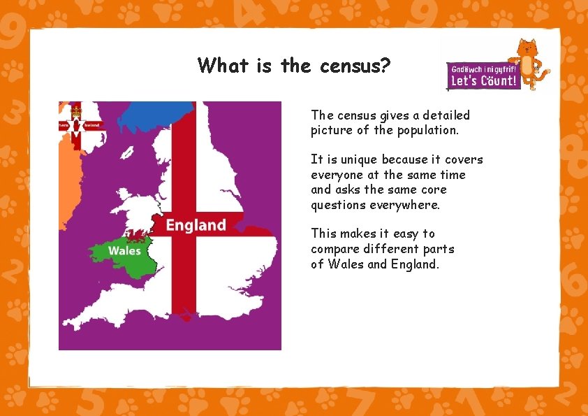 What is the census? The census gives a detailed picture of the population. It