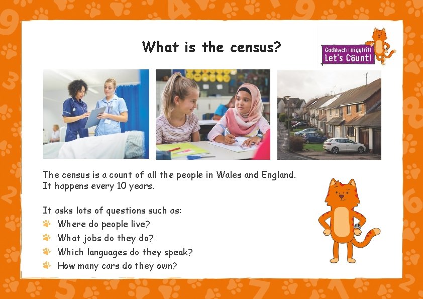 What is the census? The census is a count of all the people in