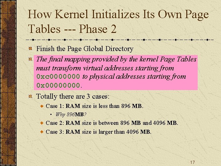 How Kernel Initializes Its Own Page Tables --- Phase 2 Finish the Page Global