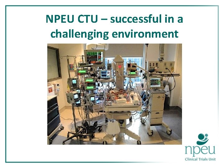 NPEU CTU – successful in a challenging environment 