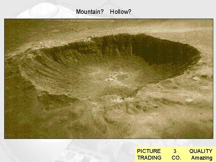 Mountain? Hollow? PICTURE TRADING 3 CO. QUALITY Amazing 