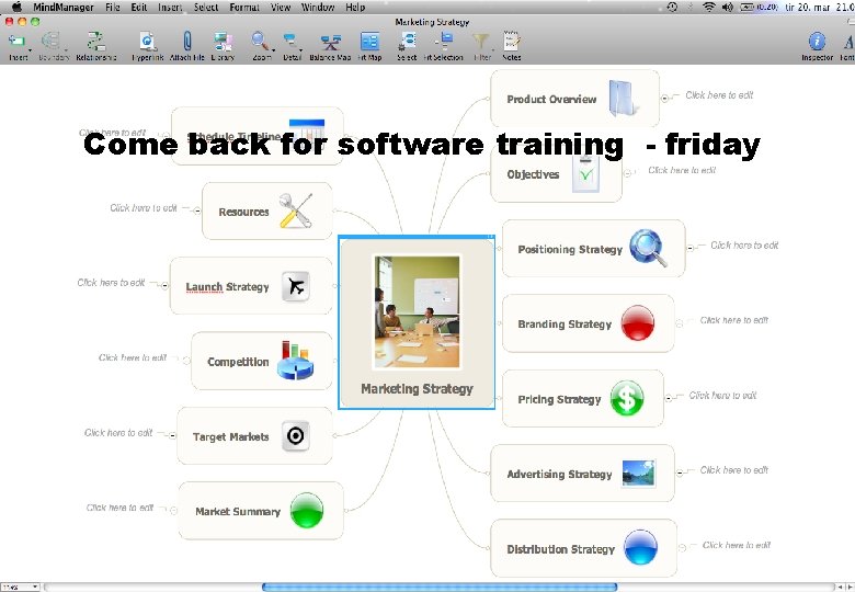 Come back for software training - friday Contact se@traincompany. dk or find soren ellegaard