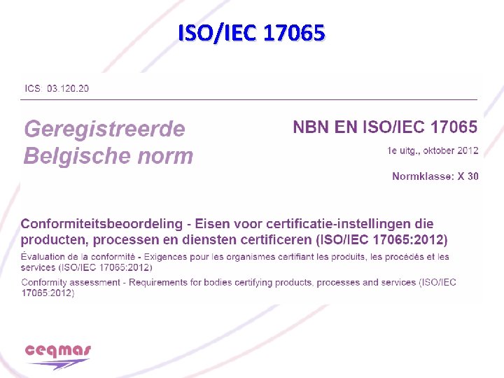 ISO/IEC 17065 