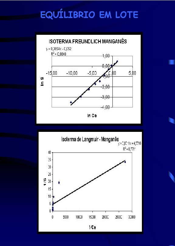 EQUÍLIBRIO EM LOTE 