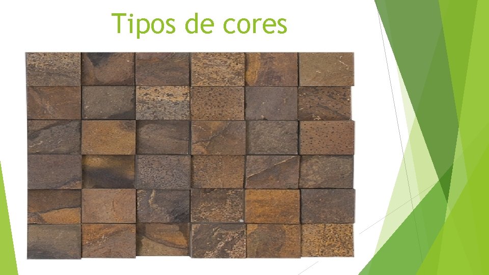 Tipos de cores 