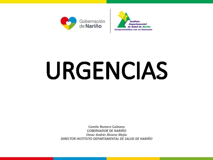 URGENCIAS 