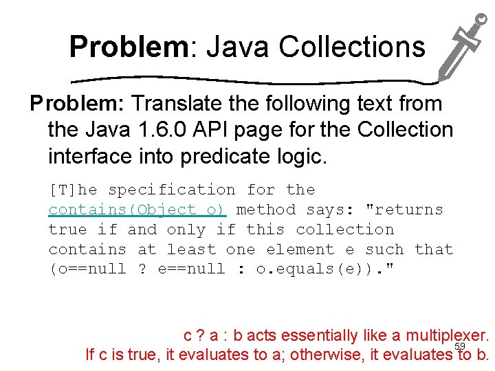 Problem: Java Collections Problem: Translate the following text from the Java 1. 6. 0