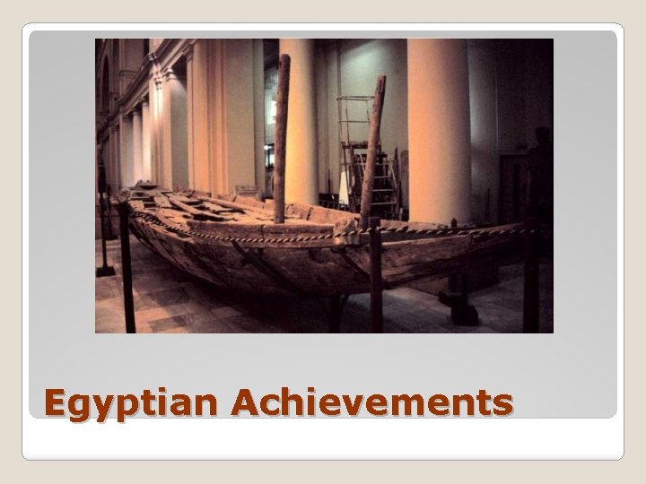 Egyptian Achievements 