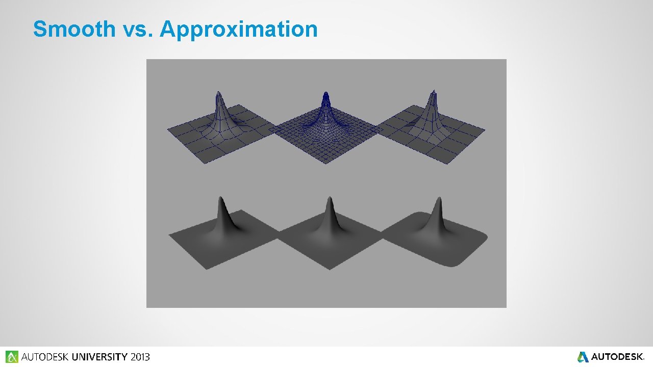 Smooth vs. Approximation 