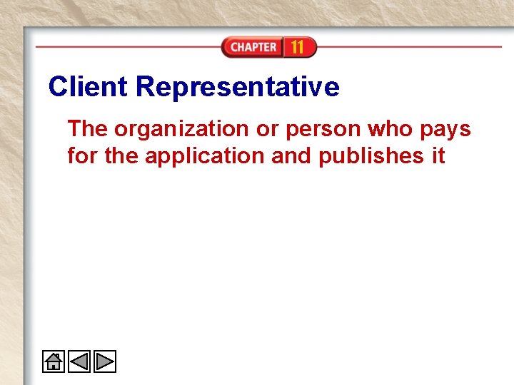 Chapter 11 Multimedia Project Team Roles 11 Team