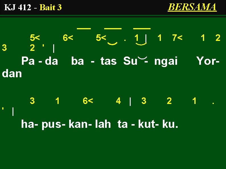 BERSAMA KJ 412 - Bait 3 3 5< 6< 2 ' | Pa -