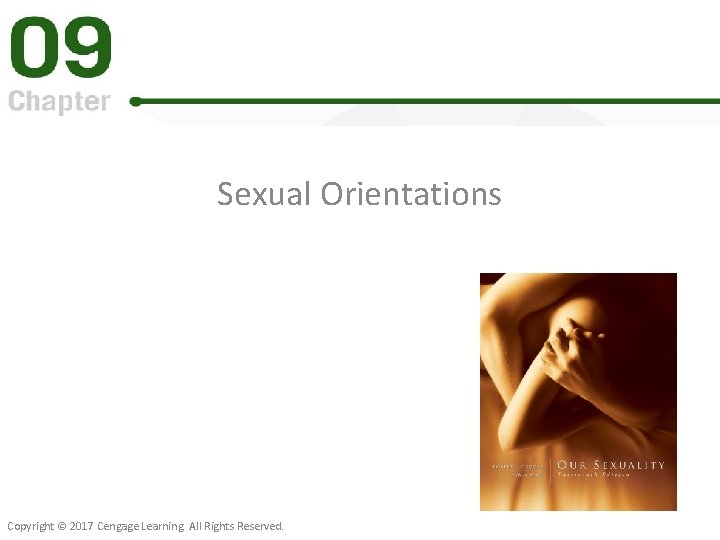 Sexual Orientations Copyright © 2017 Cengage Learning. All Rights Reserved. 