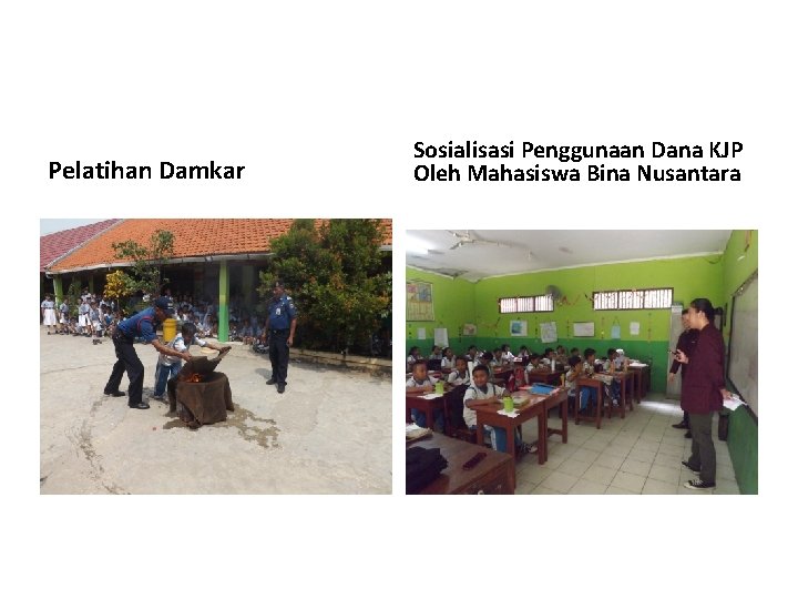 Pelatihan Damkar Sosialisasi Penggunaan Dana KJP Oleh Mahasiswa Bina Nusantara 