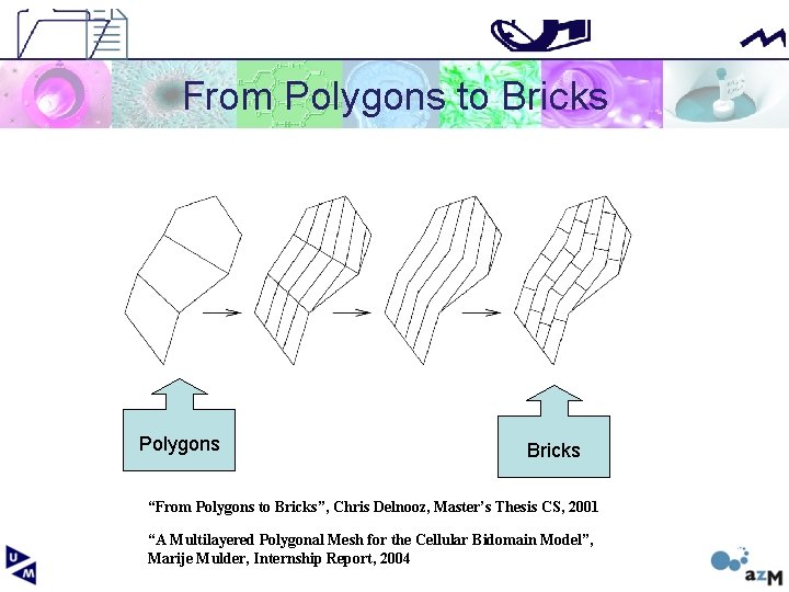 From Polygons to Bricks Polygons Bricks “From Polygons to Bricks”, Chris Delnooz, Master’s Thesis