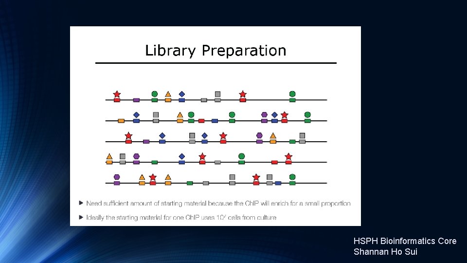 HSPH Bioinformatics Core Shannan Ho Sui 