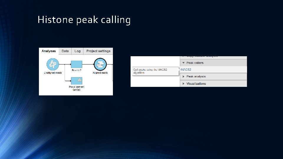 Histone peak calling 