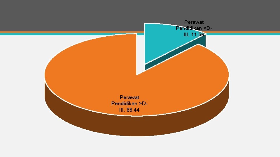 Perawat Pendidikan <DIII, 11. 56 Perawat Pendidikan >DIII, 88. 44 