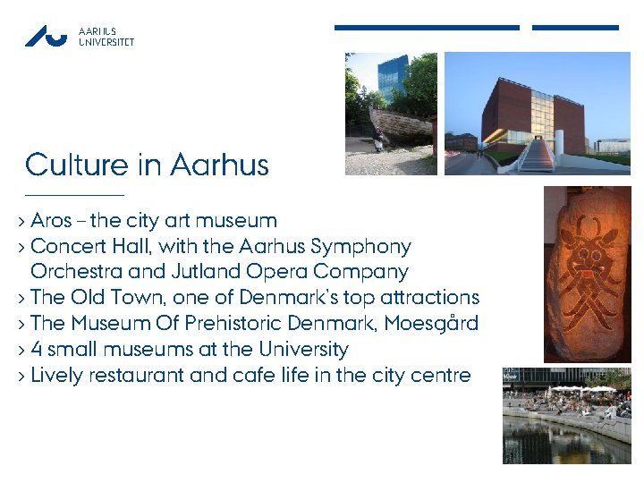 AARHUS UNIVERSITET Culture in Aarhus › Aros – the city art museum › Concert