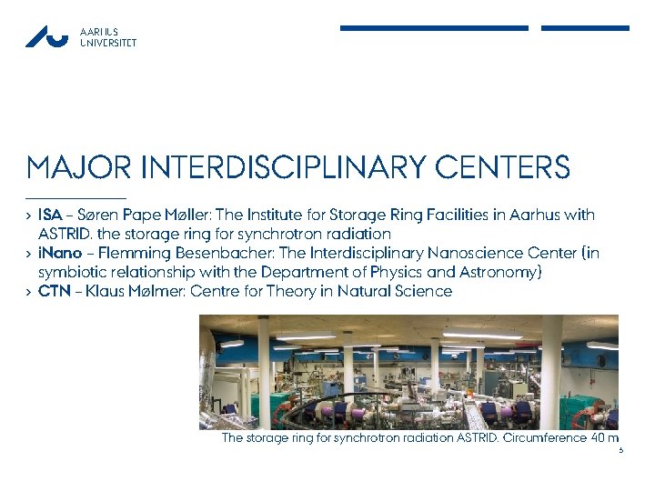 AARHUS UNIVERSITET MAJOR INTERDISCIPLINARY CENTERS › ISA – Søren Pape Møller: The Institute for