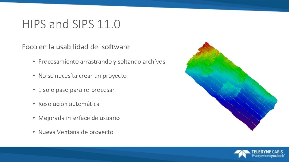 HIPS and SIPS 11. 0 Foco en la usabilidad del software • Procesamiento arrastrando