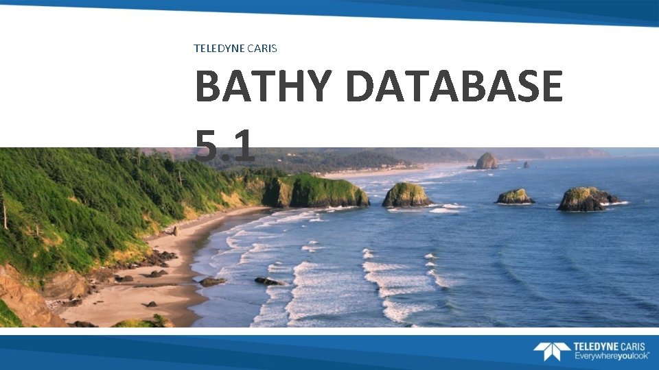 TELEDYNE CARIS BATHY DATABASE 5. 1 