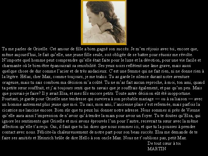 Tu me parles de Griselle. Cet amour de fille a bien gagné son succès. Tu me parles de Griselle. Cet amour de fille a bien gagné son succès.