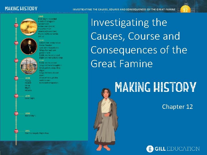 INVESTIGATING THE CAUSES, COURSE AND CONSEQUENCES OF THE GREAT FAMINE 12 Investigating the Causes,