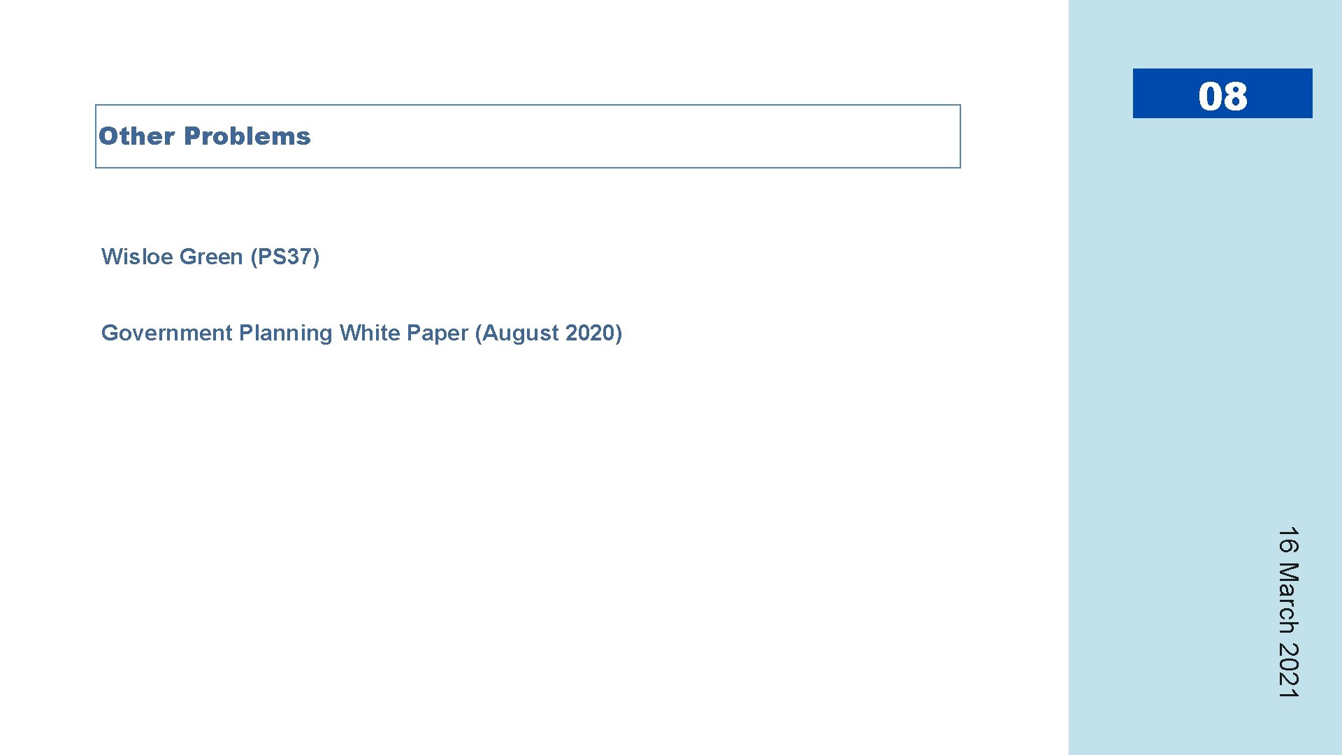 Wisloe Development.pdf Slimbridge Parish Neighbourhood Development Plan 1 16 March