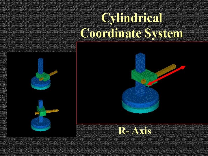 Cylindrical Coordinate System R- Axis 
