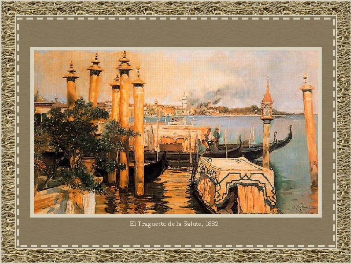 El Traguetto de la Salute, 1882 