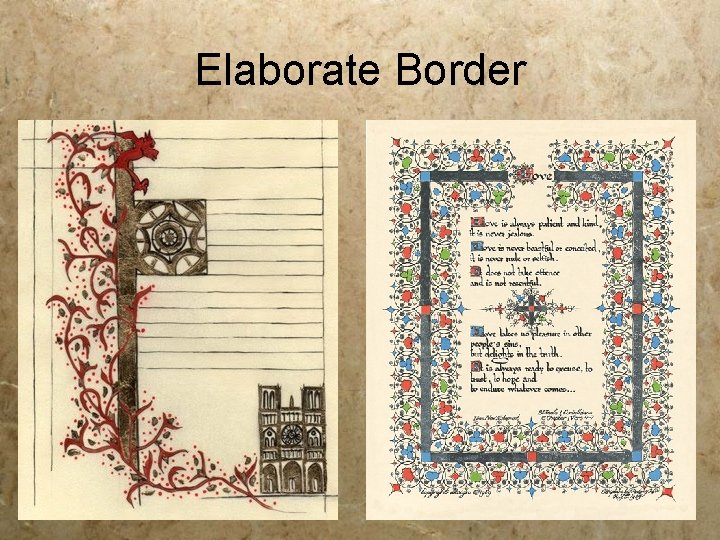 Elaborate Border 