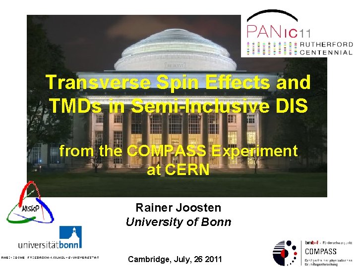 Transverse Spin Effects and TMDs in Semi-Inclusive DIS from the COMPASS Experiment at CERN