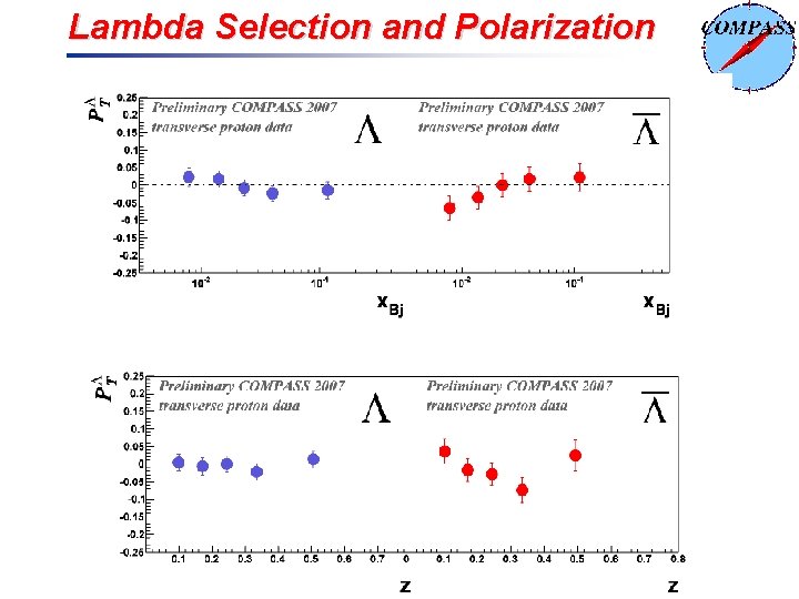 Lambda Selection and Polarization 