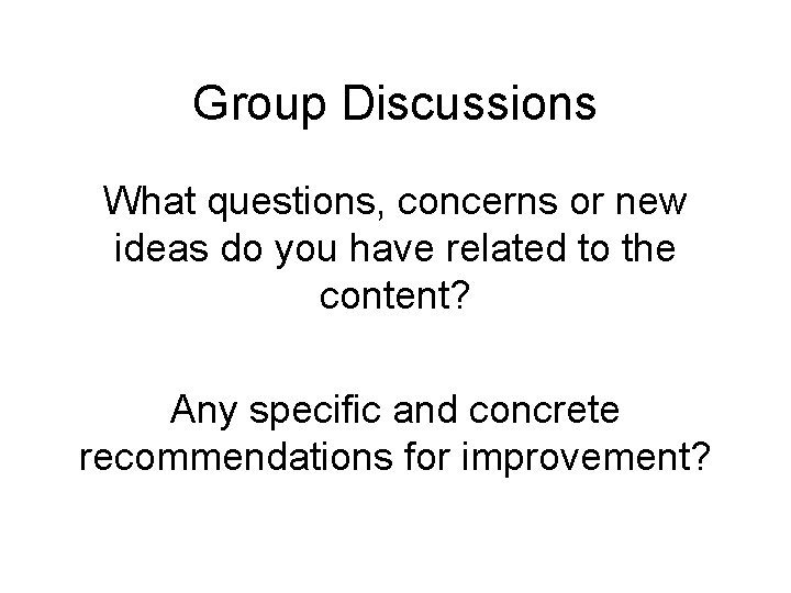 Key Discussions Report to ENRAP This presentation drafted by Allison