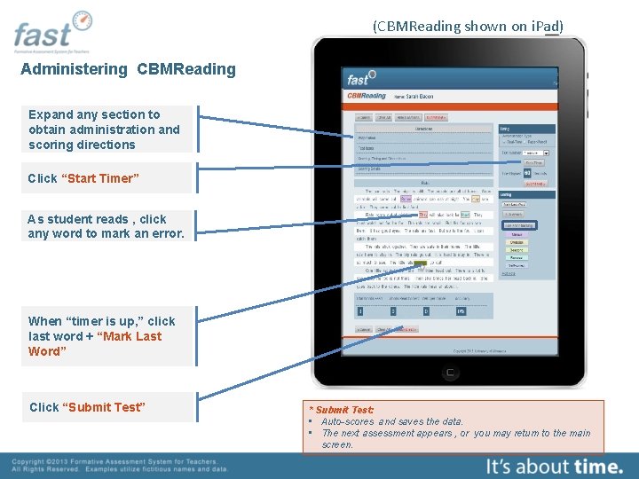 1 2 What is CBMReading is Curriculum Based