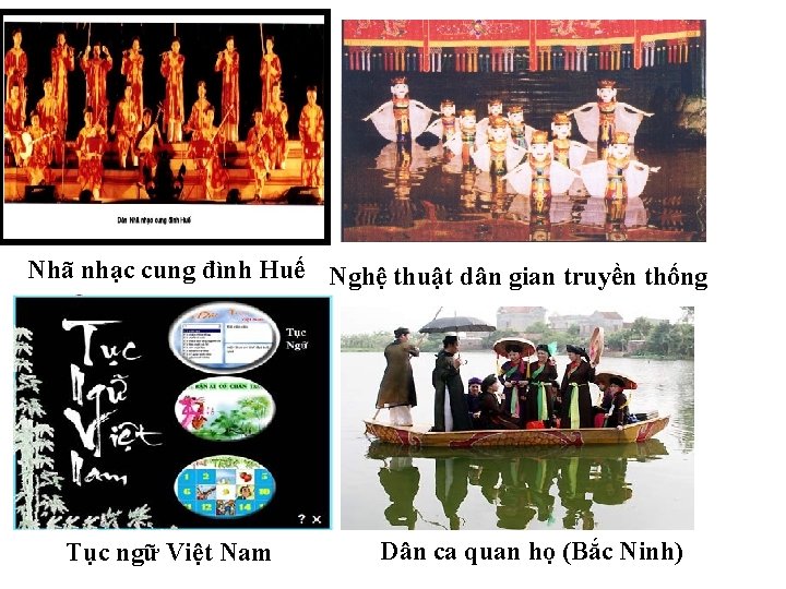 U Nhã nhạc cung đình Huế Nghệ thuật dân gian truyền thống Tục ngữ