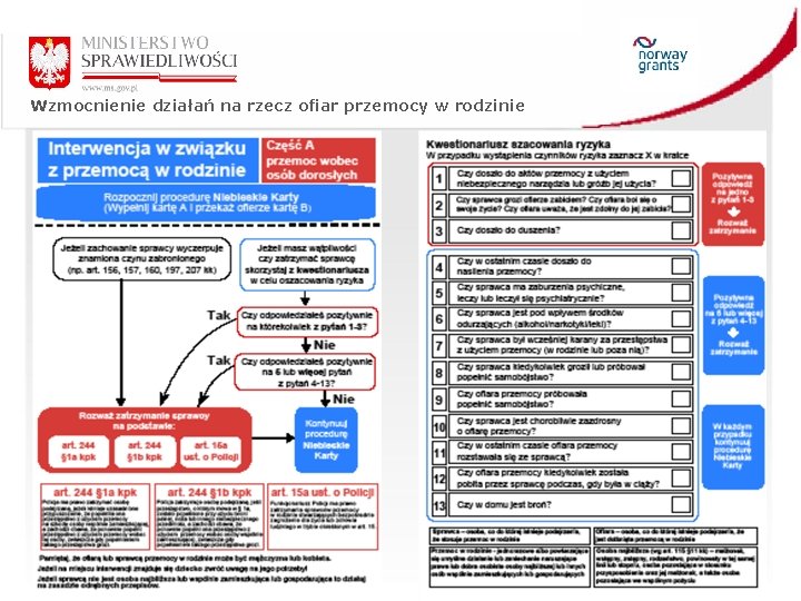 Wzmocnienie działań na rzecz ofiar przemocy w rodzinie 