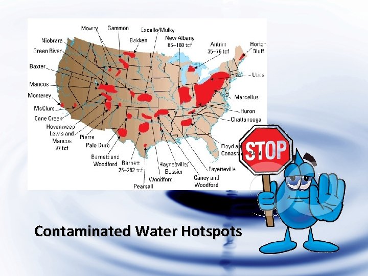 Contaminated Water Hotspots 